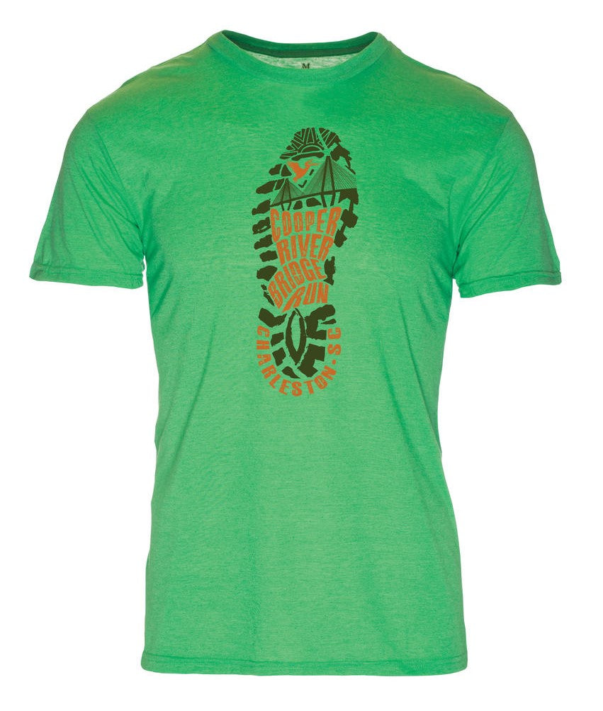 Green Shoe Print